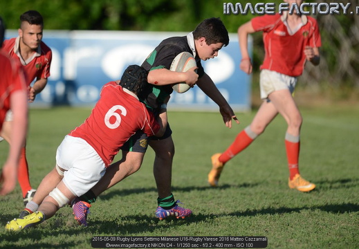 2015-05-09 Rugby Lyons Settimo Milanese U16-Rugby Varese (17-32)